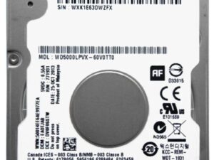 Western Digital Dell ( WD5000LPVX / WD5000LPCX / WD5000LPVT )Blue 500GB SATA 2.5" Laptop Hard Drive