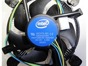 Intel E97379-001 Socket H2 LGA1155 CPU Heatsink and Fan | 4-Pin 12VDC 0.20A