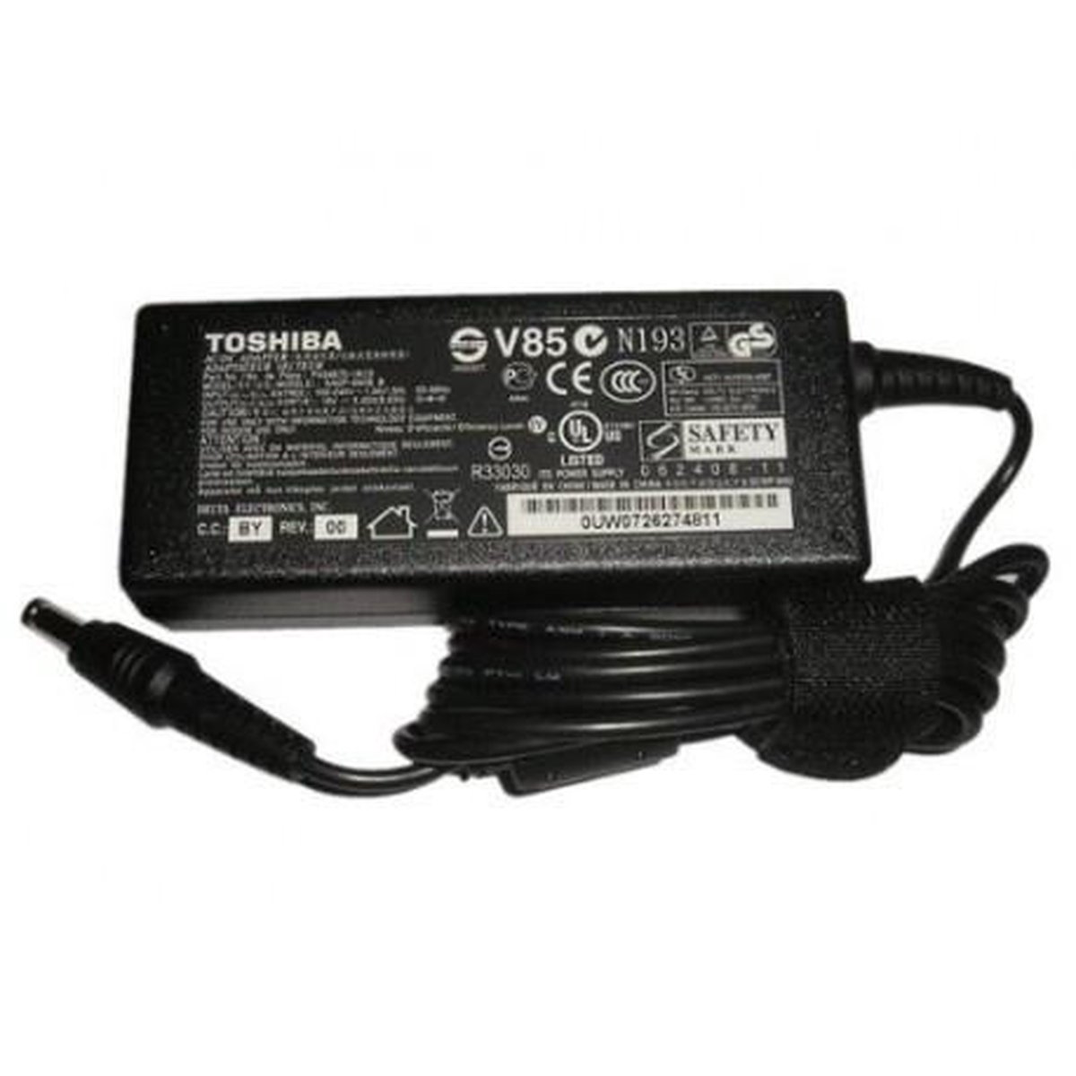 Adapter voor Toshiba 65W 19V - 3.42A - Toshiba ( PA3714E-1AC3 )