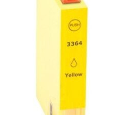 Epson inkt 3364 geel, 18ml compatible