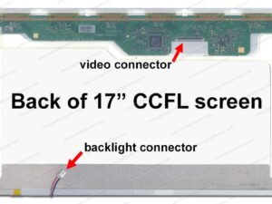 Laptop LCD scherm ( B170PW06 V.2 ) 17"HD WXGA 1440x900 Glossy, 30 pins