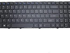 MTGJFDDFO Laptop Toetsenbord Compatibel met CLEVO WA50SFQ MP-13M1300-4307 Verenigde Staten US Zonder Frame