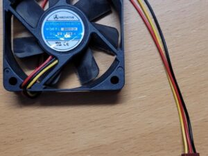 Innovative DC BORSTELLOZE VENTILATORMOTOR BS601512H DC12V 0,18A, 3-DRAADs, 60x15mm