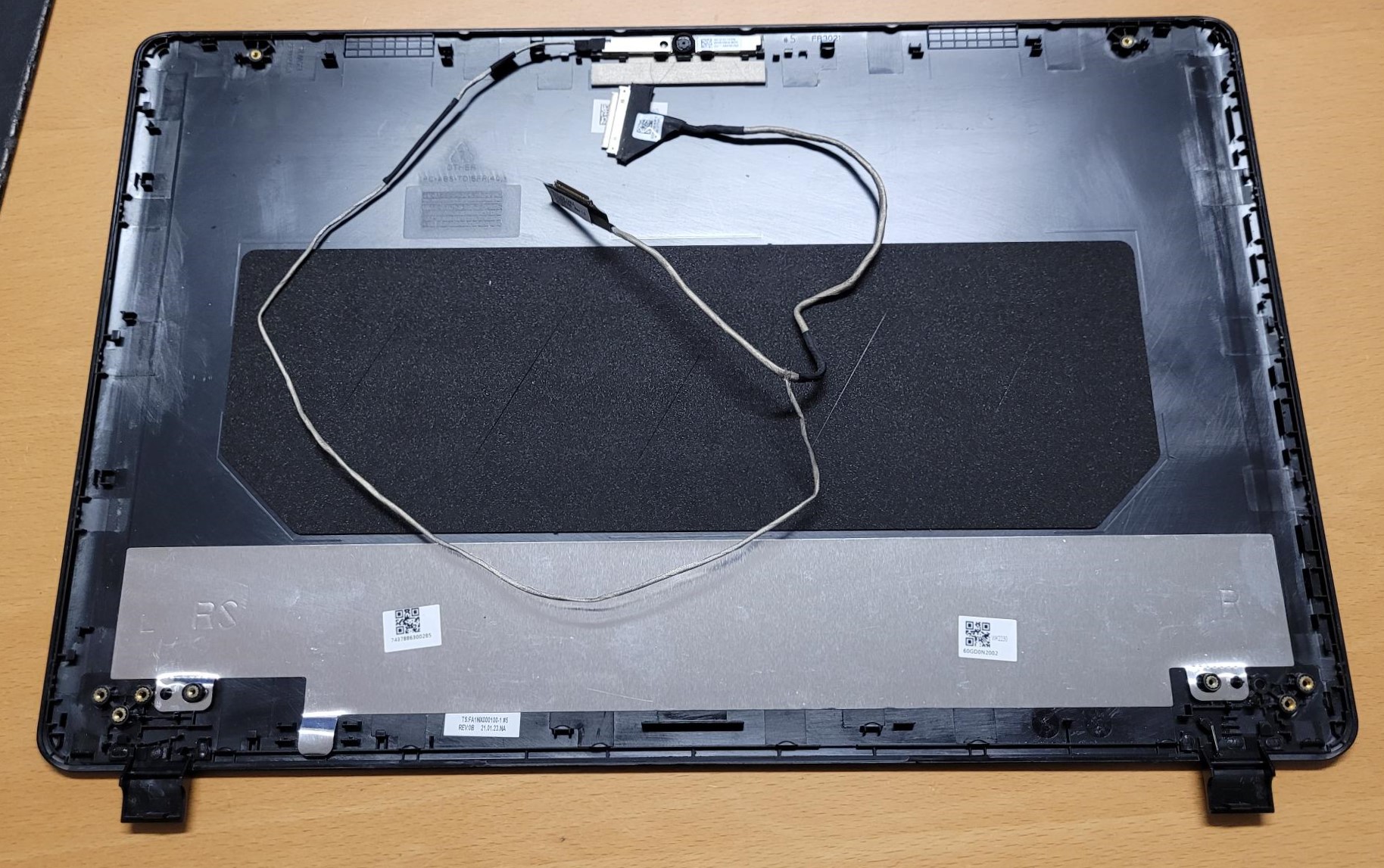 LCD-cover Acer - 60.GD0N2.002 (incl. Acer Aspire ES 11 ES1-131 - webcam - NC2141102N en monitor kabel DC02002F300 ) - Afbeelding 2