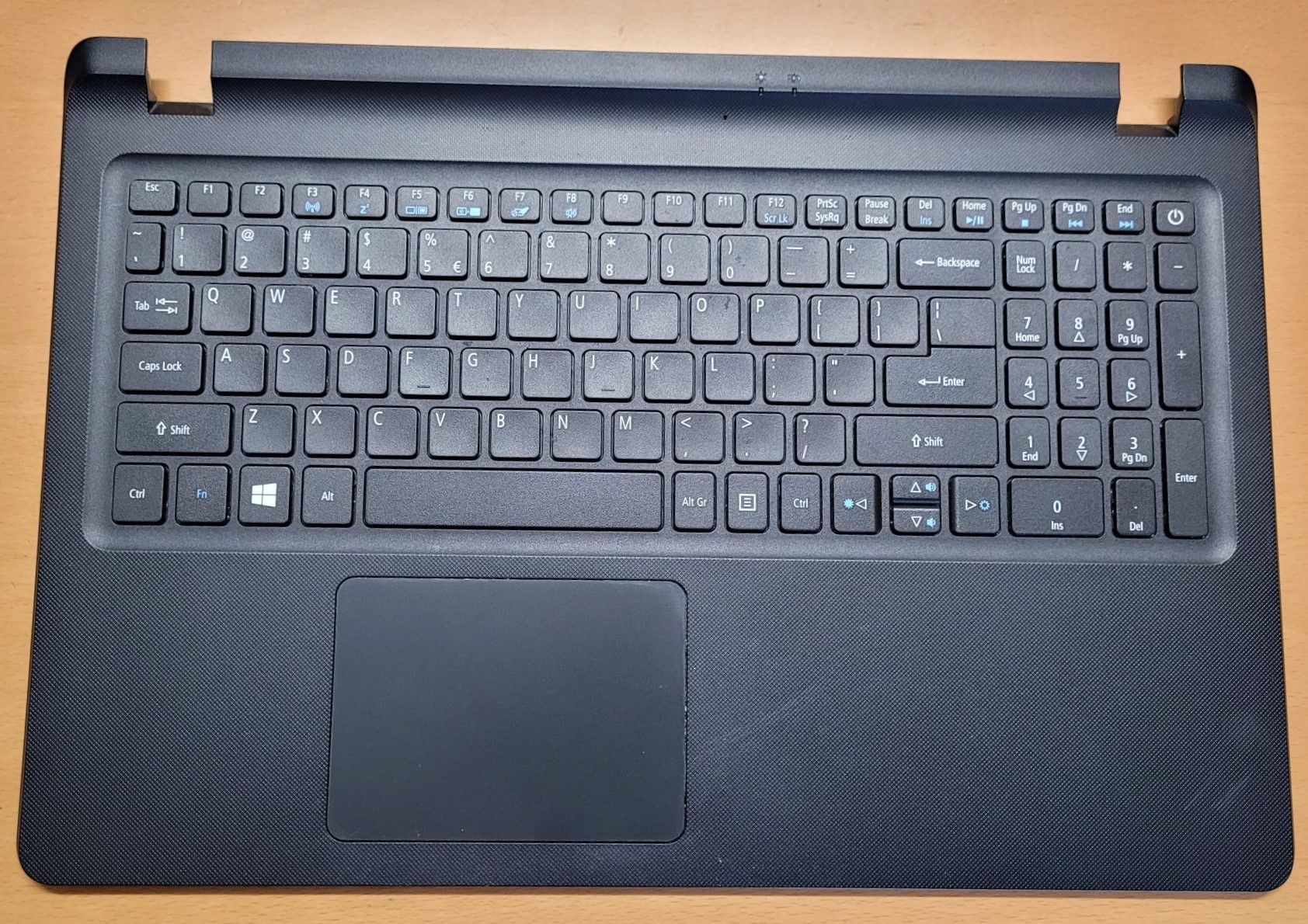Acer Aspire ES 15 palmsteuntoetsenbord AP1NX000400-HA25 / 6B.GD0N2.001 incl. touchpad en flatcables