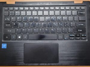 Acer Spin SP111-33 Cover Palmsteun (6B.H0UN8.001, HQ31605952000) Toetsenbord US Zwart, incl. Touchpad (NC2461104U)