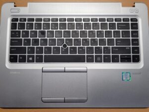 Bezel Palmrest Upper Case Cover HP Elitebook 745/840 G3 G4 821173-001 incl. touchpad 821171-001 en speakerset 821170-001, toetsenbord 836307-B31