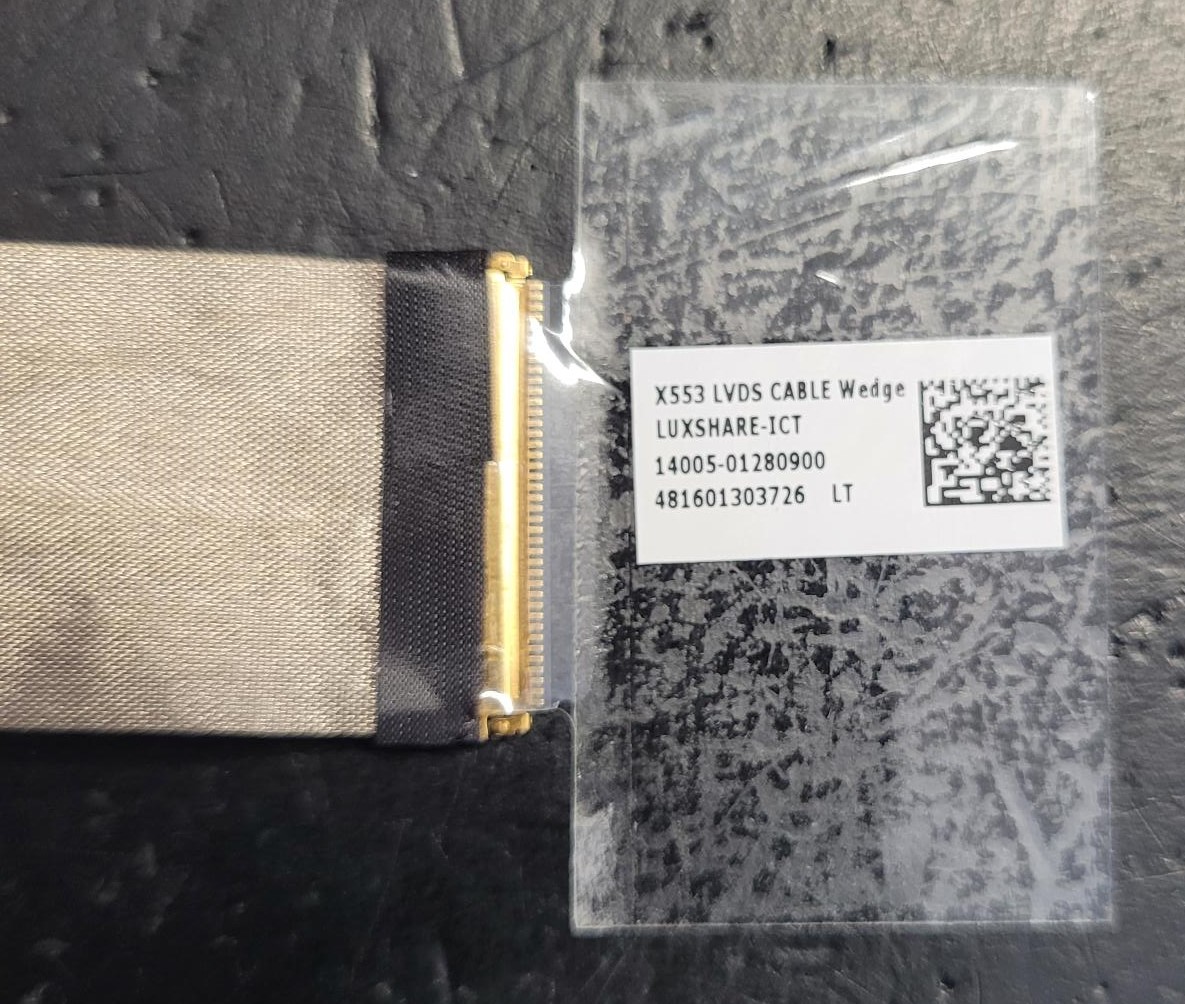LVDS-kabel voor scherm Asus X553 K553 p/n: 1422-01VY0AS 14005-01280800 14005-01280900 14005-0128 - Afbeelding 2