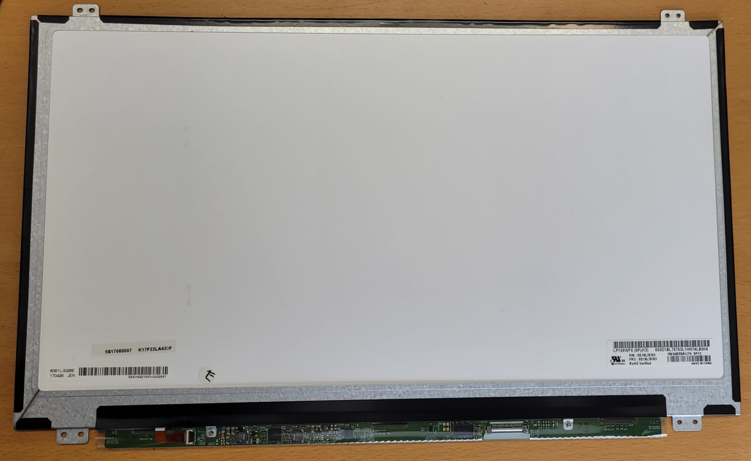 15.6 inch Laptop Scherm IPS EDP Slim 1920x1080 Full HD LP156WF6(SP)(K3)