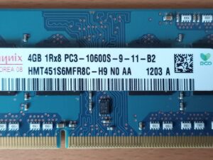 Hynix 4GB 1600MHz DDR3 PC3-12800 SoDIMM HMT451S6MFR8C
