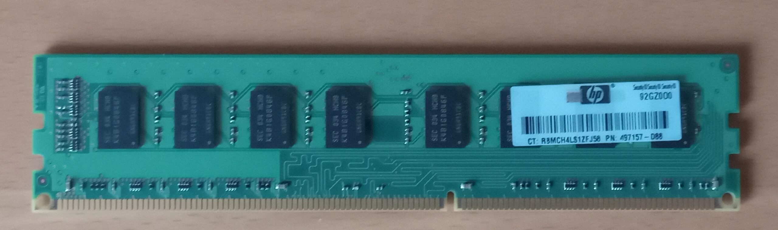SAMSUNG M378B5673FH0-CH9 240 DDR3 SDRAM 1333 MHZ 2GB - Afbeelding 2
