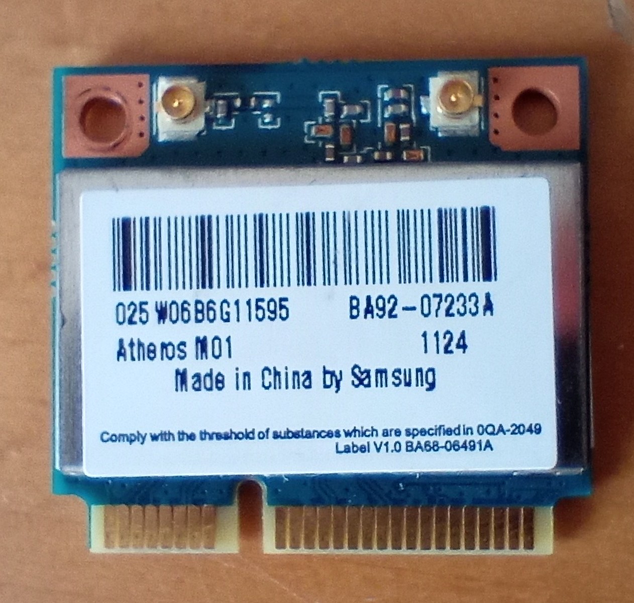 Samsung Wifi kaart BA92-07233A Atheros AR5B95 - Afbeelding 2