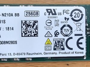 SK Hynix SSD Sc308 MLC SATA 256gb HFS256G39TND-N210A