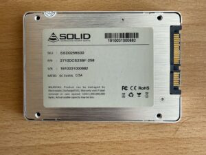 Solid SSD0256S00 256GB SATA III 2,5 inch Solid State Drive