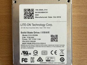Lite-on technology corp SSD 256GB SATA III 2,5 inch Solid State Drive