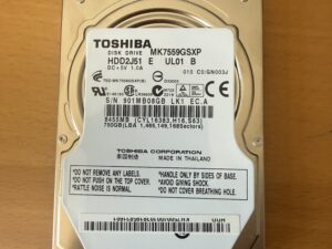 Toshiba HDD2J51 2.5"SATA Harde Schijf