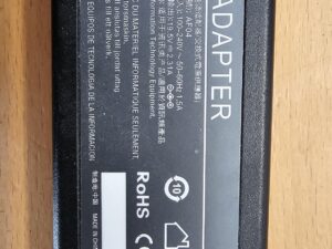 HP 719309-001 / 741727-001 adapter (19.5 V, 2.31 A, 45 W) Model : AF04