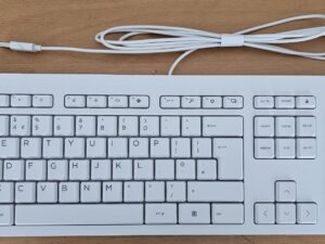 HP origineel keyboard wit USB bedraad UK ( M52961-031 ) NIEUW