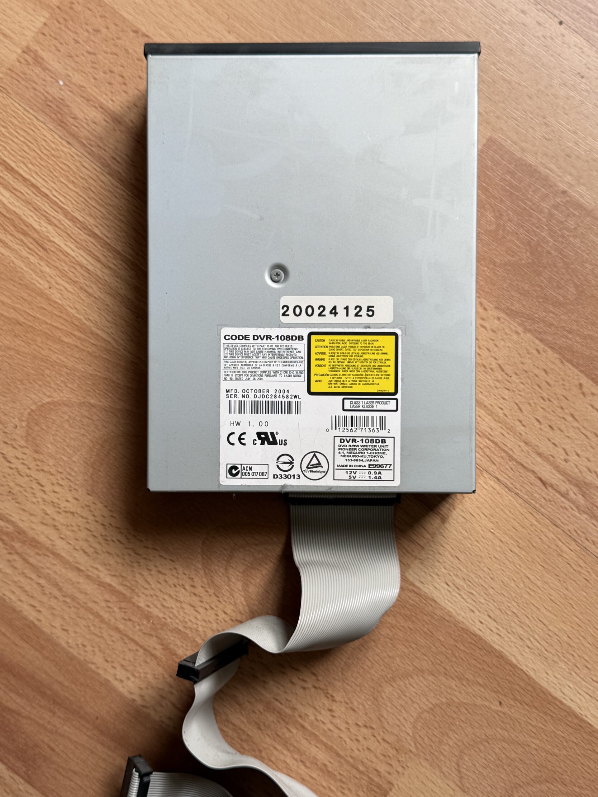 PIONEER DVR-108DB IDE