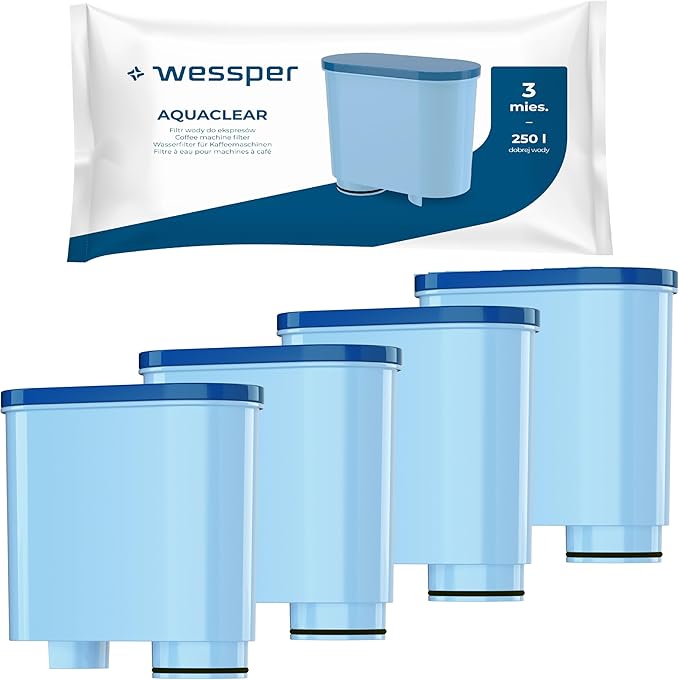 Wessper waterfilter compatibel met Philips AquaClean CA6903/10 CA6903/22 CA6903 kalkfilter, Aqua Clean filtercartridge voor Saeco en Philips volautomatische koffiemachines